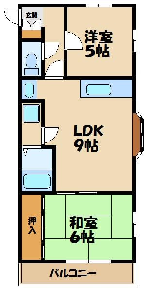 ＳＫマンションの物件間取画像