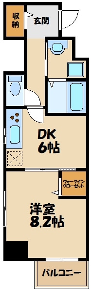 ジィクシア湘北の物件間取画像