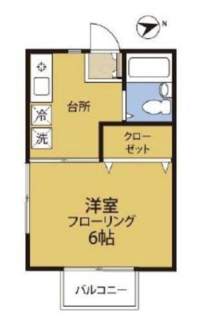 エステート長津田Iの物件間取画像