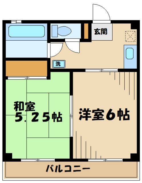 物件間取画像