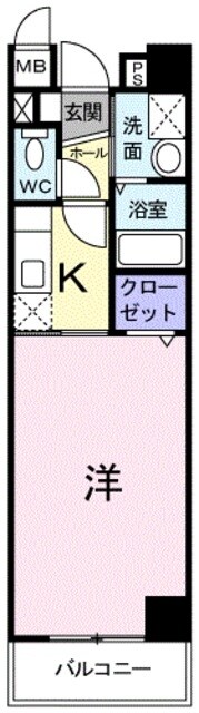 サリータ　ソプラの物件間取画像