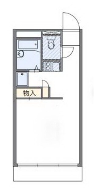 レオパレス鶴園の物件間取画像