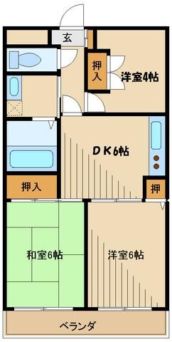物件間取画像