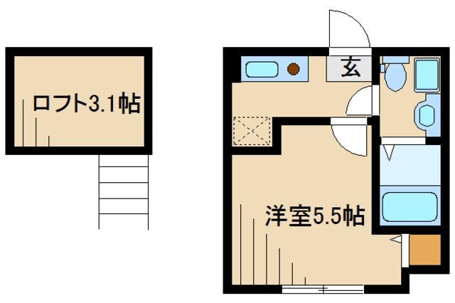 マイスペース古淵の物件間取画像