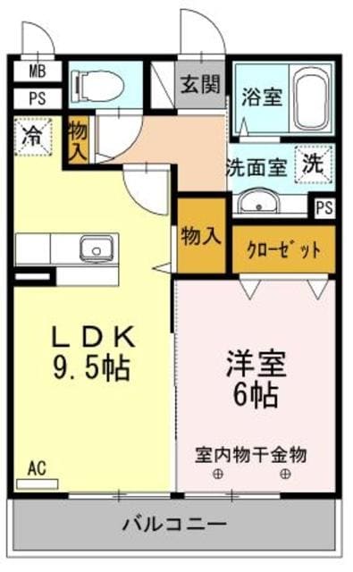 アンドミーワの物件間取画像