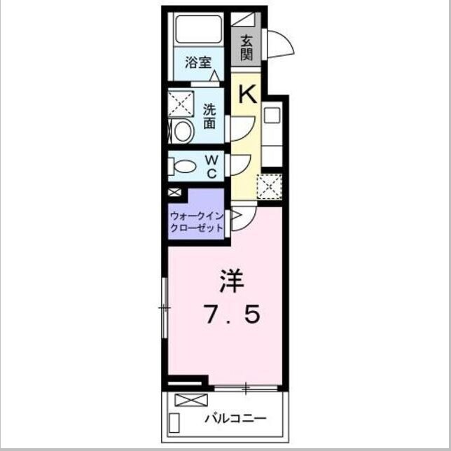 ベル　ポルテの物件間取画像