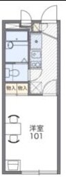 レオパレスシャルムの物件間取画像