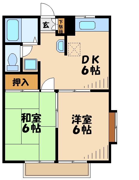 エステートＳＵＺＵＫＩの物件間取画像