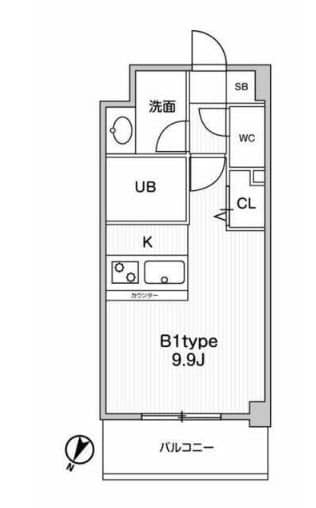 JMF　Residence　町田の物件間取画像