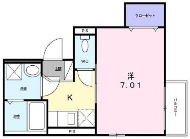 キャッスル　ユウIIの物件間取画像