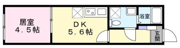 パークシードあざみ野の物件間取画像