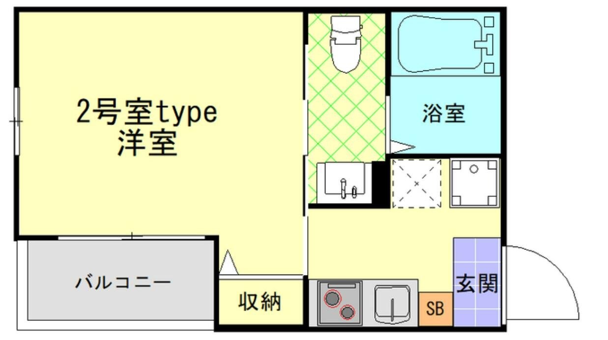 ピア横浜鴨居の物件間取画像