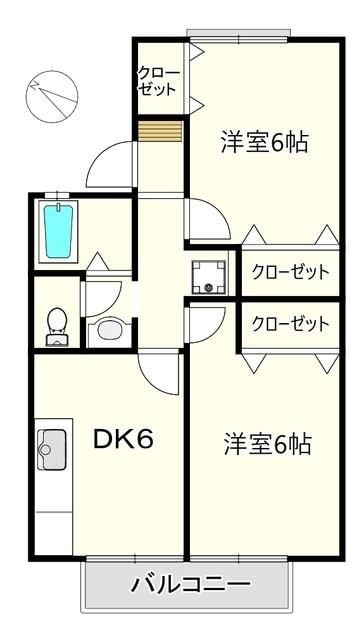 市ヶ尾森ビル壱番館の物件間取画像