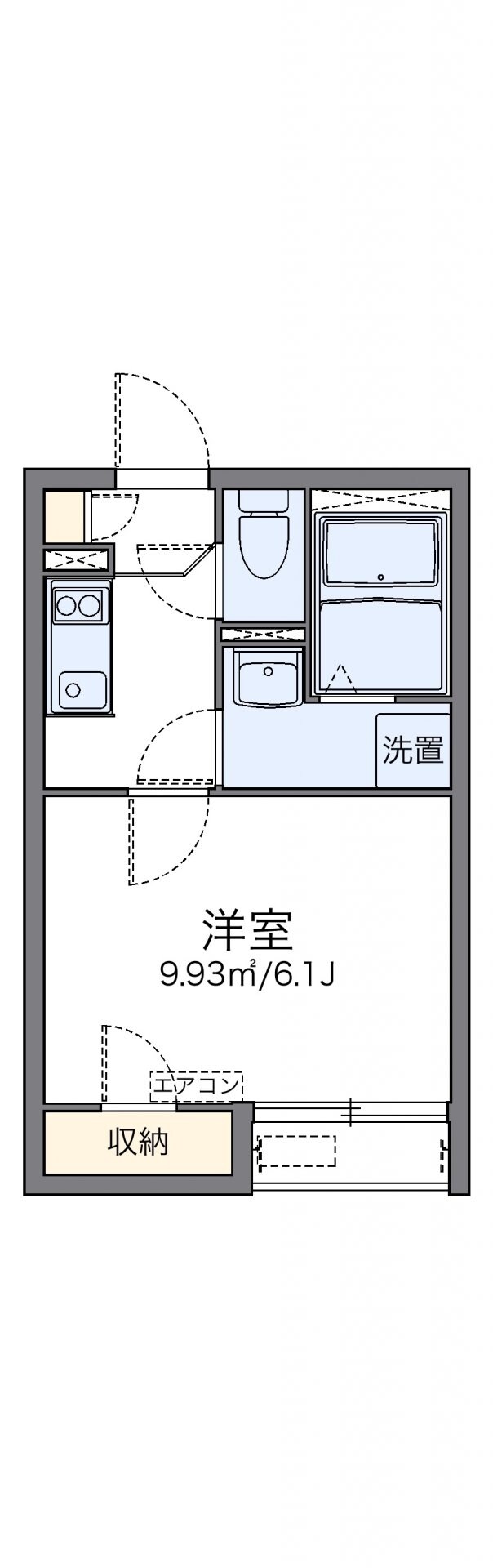 レオネクストカミオンダの物件間取画像