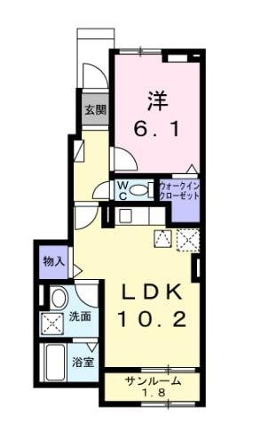 ルリアン・川和台IIの物件間取画像