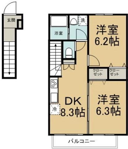 グレイシャス宮崎台の物件間取画像