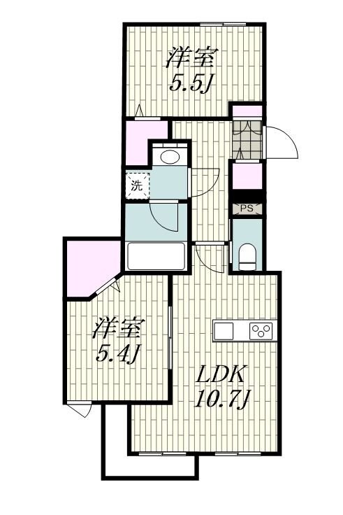 （仮称）梅が丘メゾンの物件間取画像