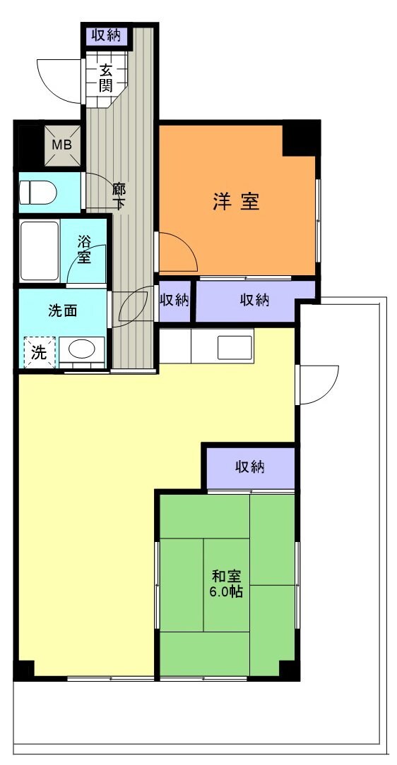 エミネンスすみよし台　2号館の物件間取画像