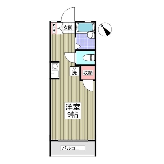 エンデヴァIIの物件間取画像