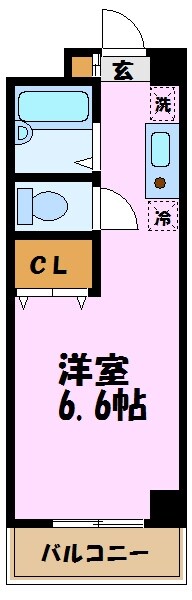 クラシコ鷺沼の物件間取画像