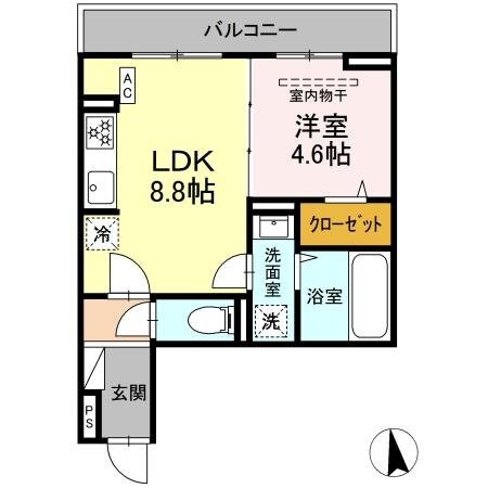 D Paina 日吉本町IIの物件間取画像