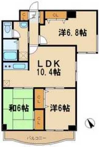 トーカド宮崎台の物件間取画像