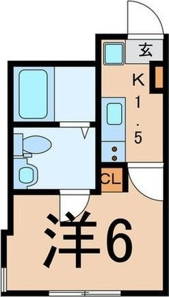 ベルラピス中山の物件間取画像