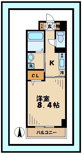 メゾン・ソレイユの物件間取画像