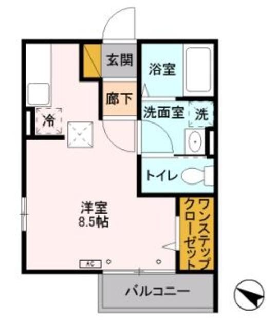 シャルマンの物件間取画像