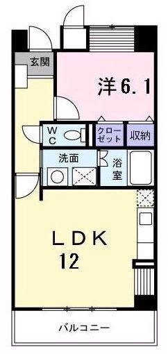 ビューラー鷺沼Vの物件間取画像