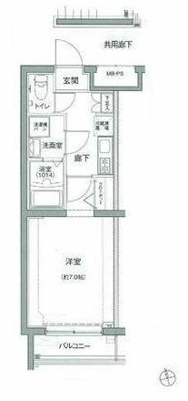 ビィ・フォルマ多摩川の物件間取画像