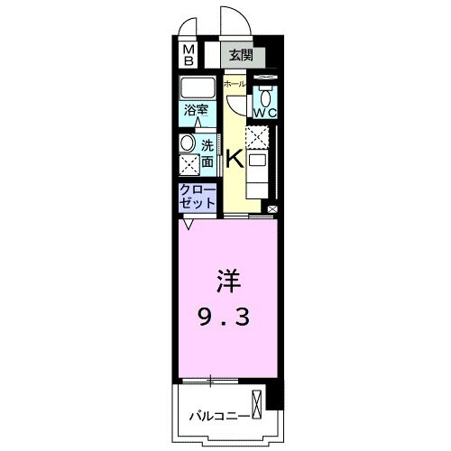 アンシャンテの物件間取画像