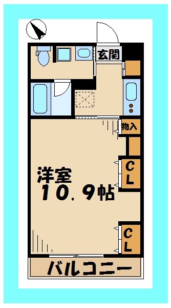 リブリ・Monter　logerの物件間取画像