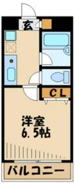 城所マンションの物件間取画像