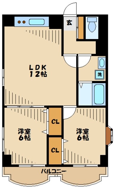 ティアイヒルズの物件間取画像