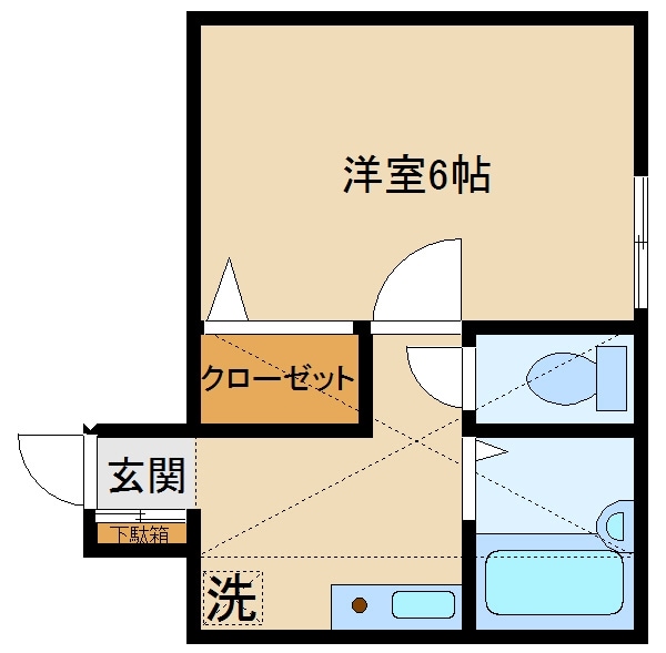 アゼリアガーデンズ百合ヶ丘弐番館の物件間取画像