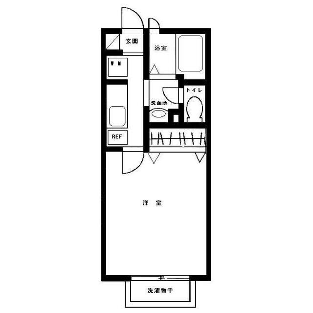 ロワジール枡形の物件間取画像