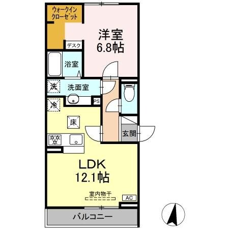 リベルタの物件間取画像