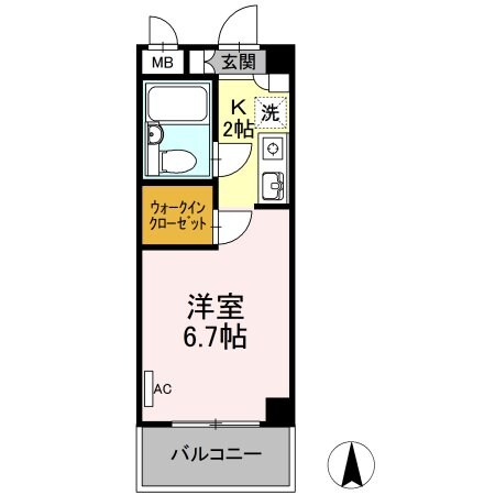 germer武蔵中原の物件間取画像