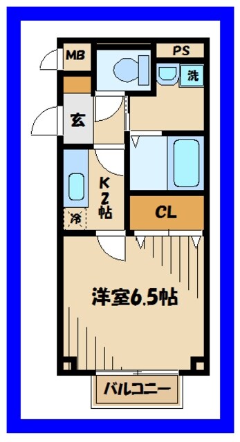 オベルジュ西生田の物件間取画像