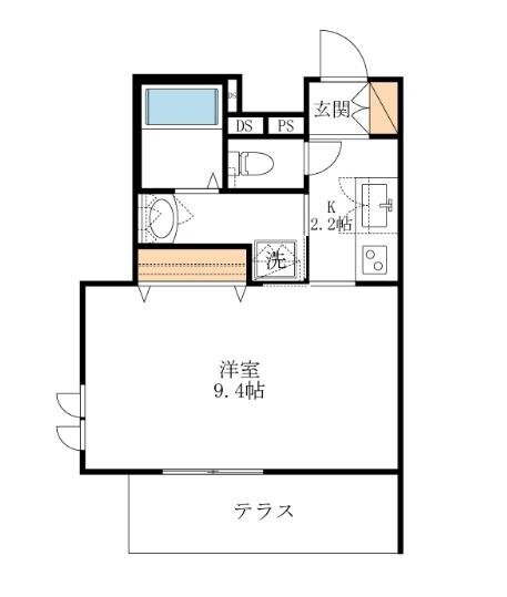 グリシーヌあざみ野の物件間取画像