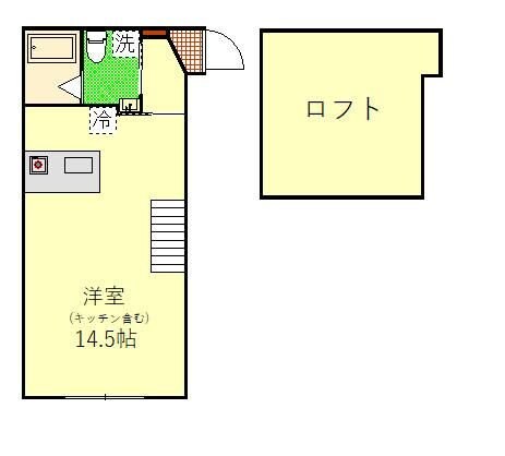 ヒルトップの物件間取画像