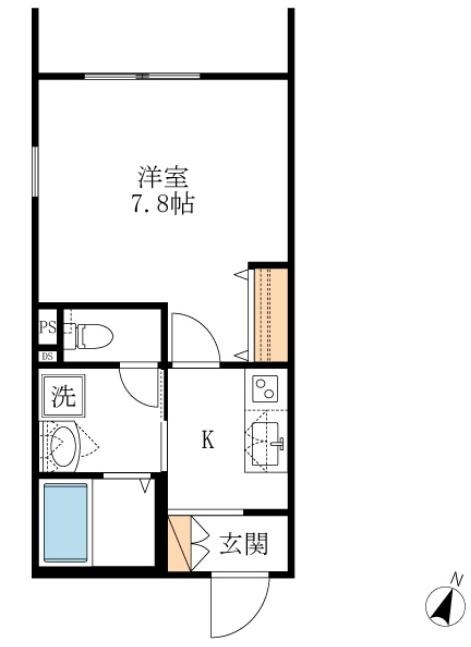 sur la collineの物件間取画像