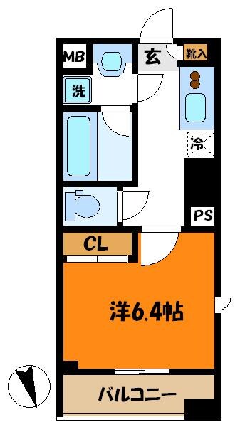 ラピスラズリの物件間取画像