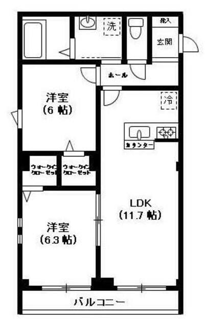 グランドゥールの物件間取画像