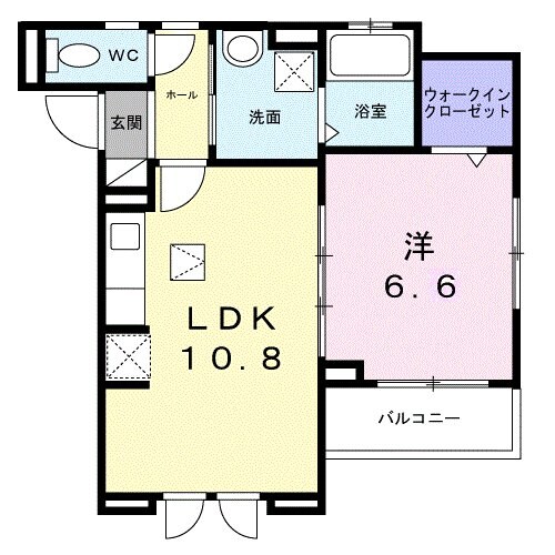 エムロードIIIの物件間取画像