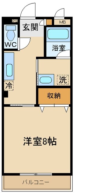 ヴェルドミール向ヶ丘の物件間取画像