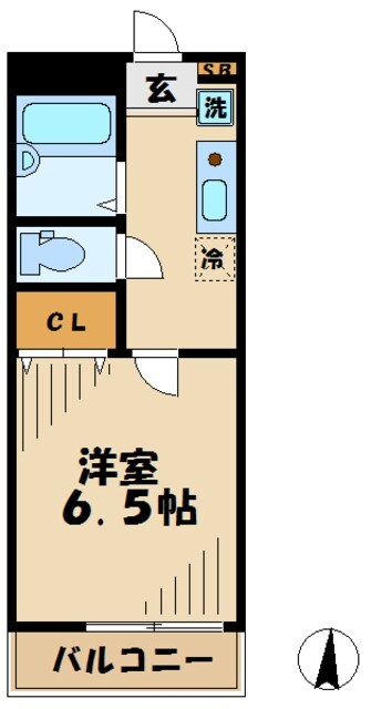 ベル　ルージュの物件間取画像