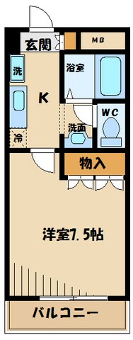 物件間取画像
