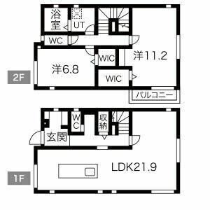 de neigeの物件間取画像